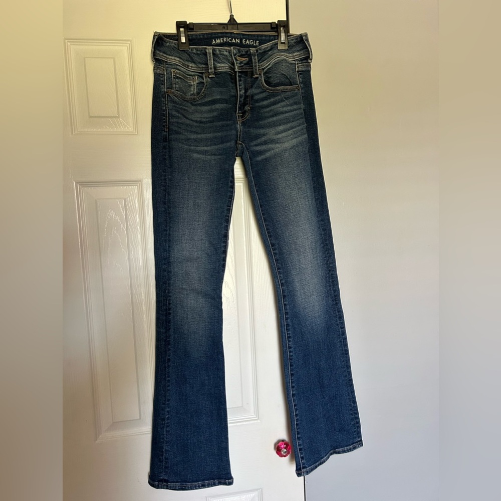 American eagle flare jeans, size 2 regular